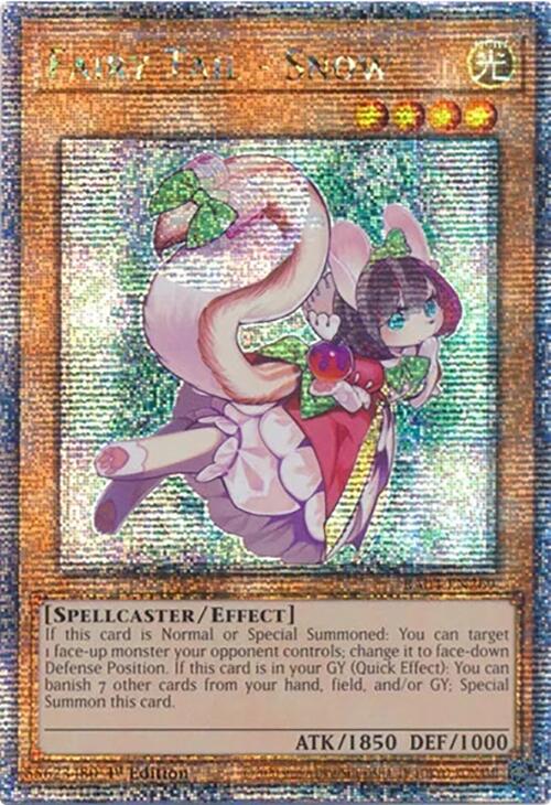 Fairy Tail - Snow [RA04-EN269] Quarter Century Secret Rare | Gaming Infinity