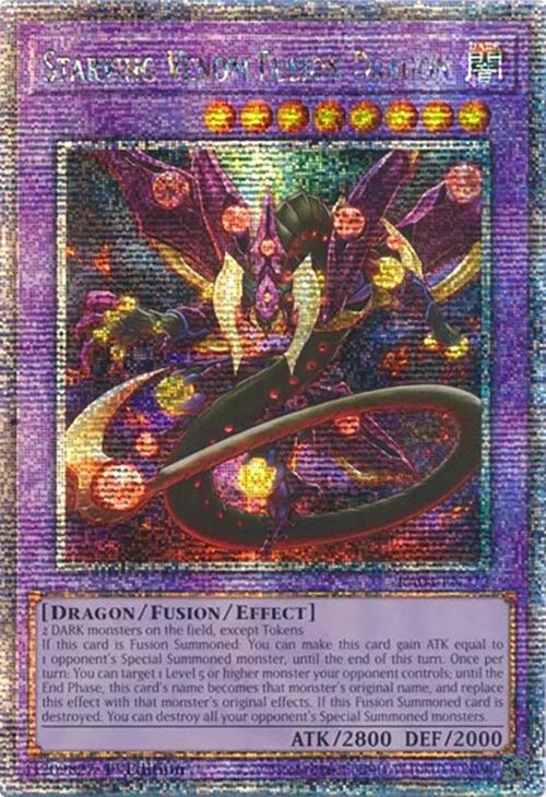 Starving Venom Fusion Dragon [RA04-EN272] Quarter Century Secret Rare | Gaming Infinity