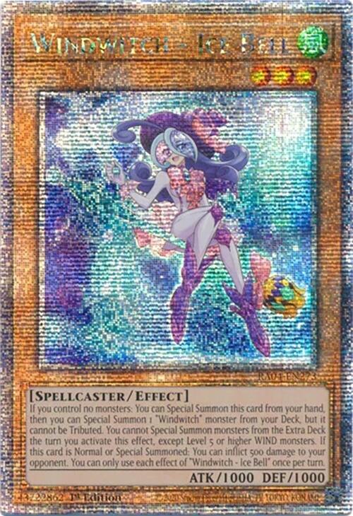 Windwitch - Ice Bell [RA04-EN273] Quarter Century Secret Rare | Gaming Infinity