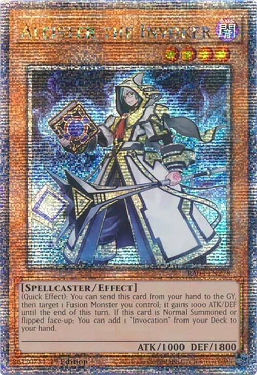 Aleister the Invoker [RA04-EN278] Quarter Century Secret Rare | Gaming Infinity