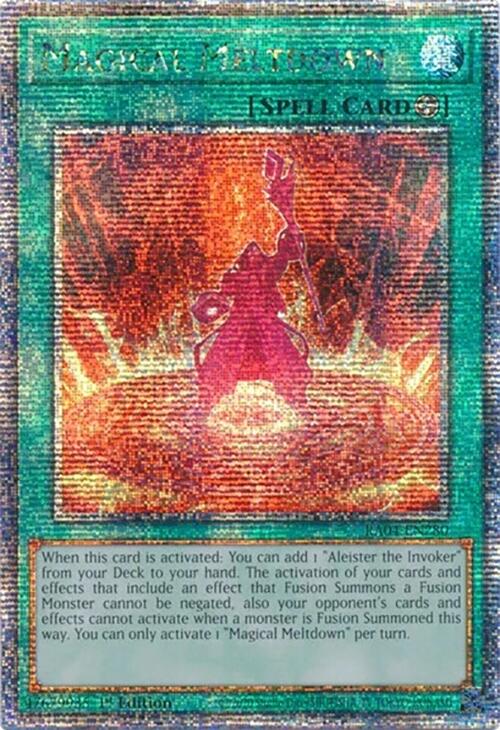 Magical Meltdown [RA04-EN280] Quarter Century Secret Rare | Gaming Infinity