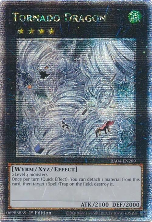 Tornado Dragon [RA04-EN289] Quarter Century Secret Rare | Gaming Infinity