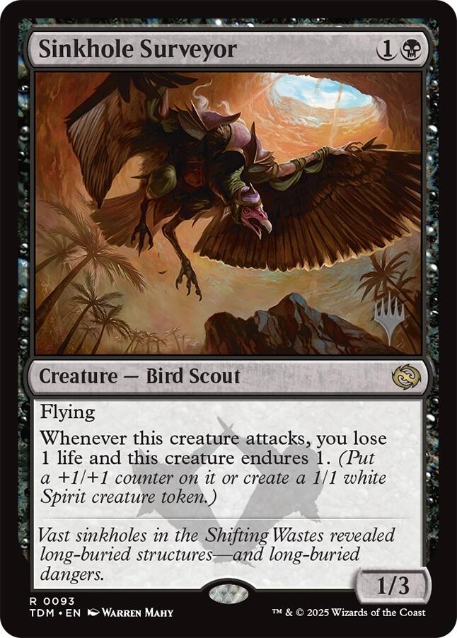 Sinkhole Surveyor [Tarkir: Dragonstorm Promos] | Gaming Infinity