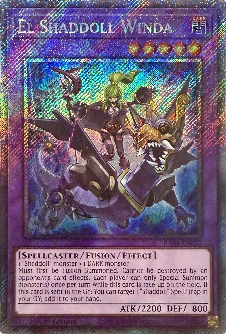 El Shaddoll Winda [RA04-EN052] Platinum Secret Rare | Gaming Infinity