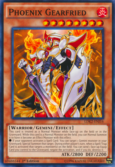 Phoenix Gearfried [LDK2-ENJ16] Common | Gaming Infinity