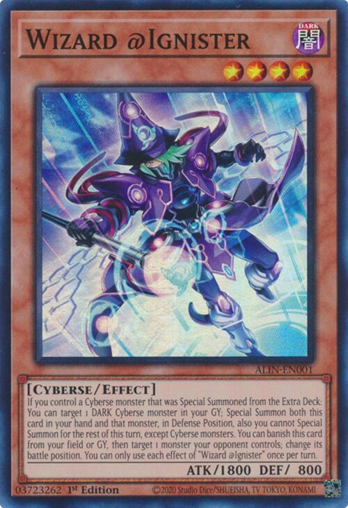 Wizard @Ignister [ALIN-EN001] Super Rare | Gaming Infinity