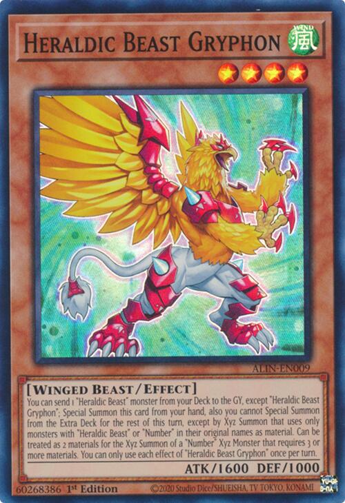 Heraldic Beast Gryphon [ALIN-EN009] Super Rare | Gaming Infinity