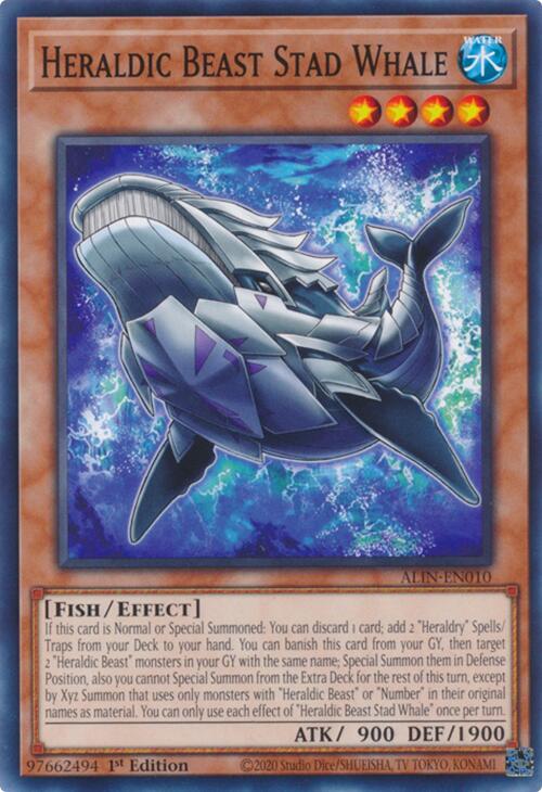 Heraldic Beast Stad Whale [ALIN-EN010] Common | Gaming Infinity