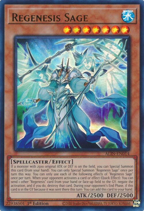 Regenesis Sage [ALIN-EN014] Ultra Rare | Gaming Infinity