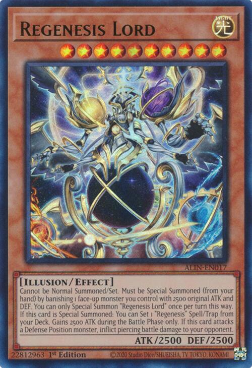 Regenesis Lord [ALIN-EN017] Ultra Rare | Gaming Infinity