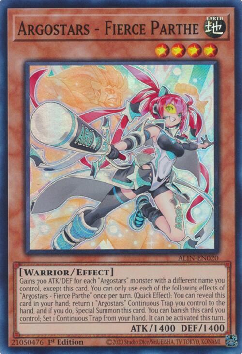 Argostars - Fierce Parthe [ALIN-EN020] Super Rare | Gaming Infinity