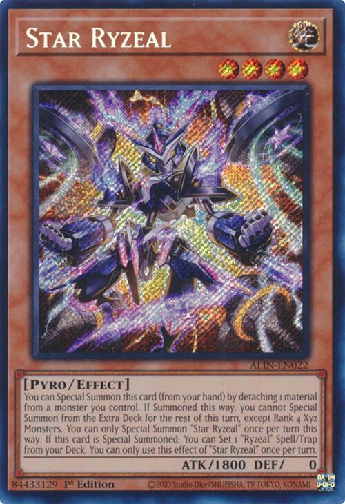 Star Ryzeal [ALIN-EN022] Secret Rare | Gaming Infinity