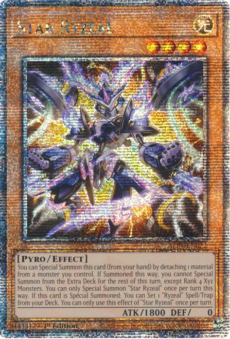 Star Ryzeal [ALIN-EN022] Quarter Century Secret Rare | Gaming Infinity