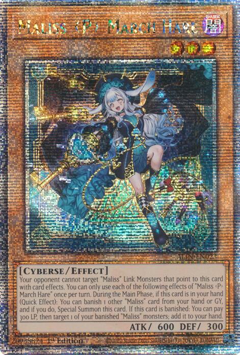 Maliss P March Hare [ALIN-EN023] Quarter Century Secret Rare | Gaming Infinity