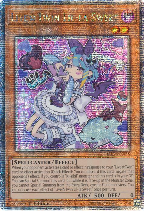 Live Twin Lil-la Sweet [ALIN-EN028] Quarter Century Secret Rare | Gaming Infinity