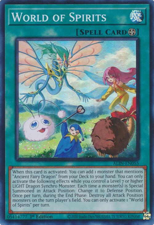 World of Spirits [ALIN-EN055] Super Rare | Gaming Infinity