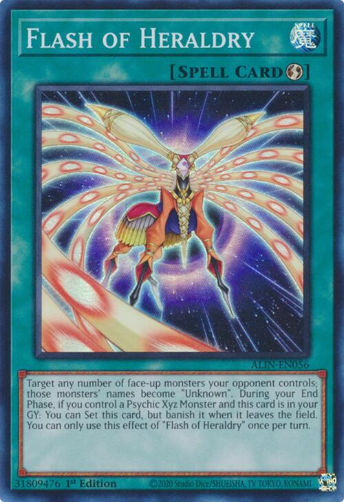 Flash of Heraldry [ALIN-EN056] Super Rare | Gaming Infinity