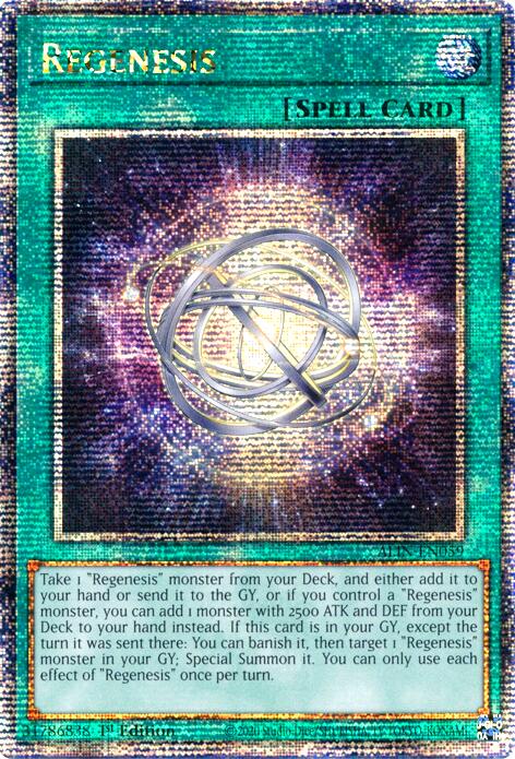 Regenesis [ALIN-EN059] Quarter Century Secret Rare | Gaming Infinity
