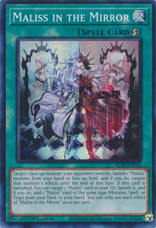 Maliss in the Mirror [ALIN-EN064] Super Rare | Gaming Infinity