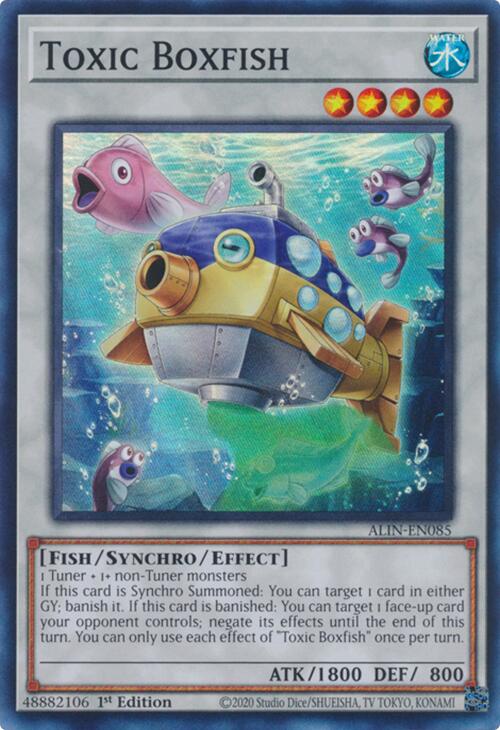 Toxic Boxfish [ALIN-EN085] Super Rare | Gaming Infinity