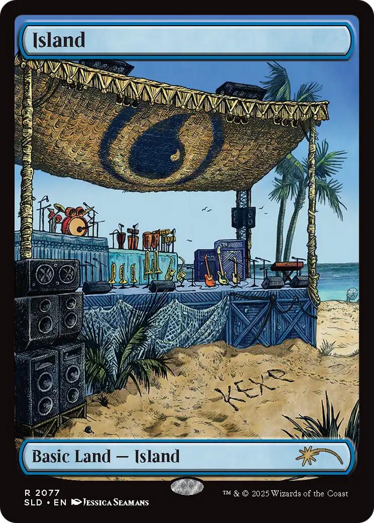 Island (2077) [Secret Lair Drop Series] | Gaming Infinity