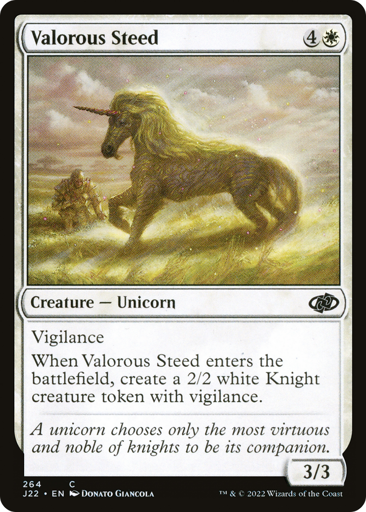 Valorous Steed [Jumpstart 2022] | Gaming Infinity