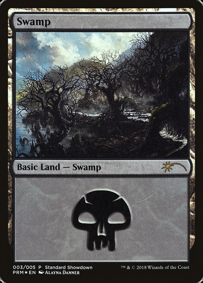 Swamp (Alayna Danner) [Standard Showdown Promos] | Gaming Infinity