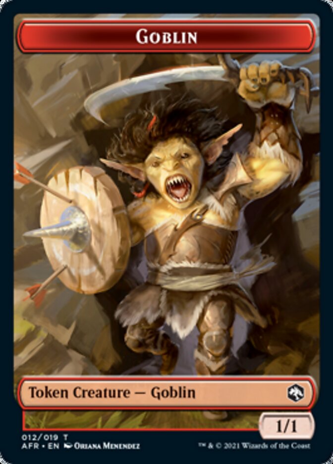 Dungeon of the Mad Mage // Goblin Double-Sided Token [Dungeons & Dragons: Adventures in the Forgotten Realms Tokens] | Gaming Infinity