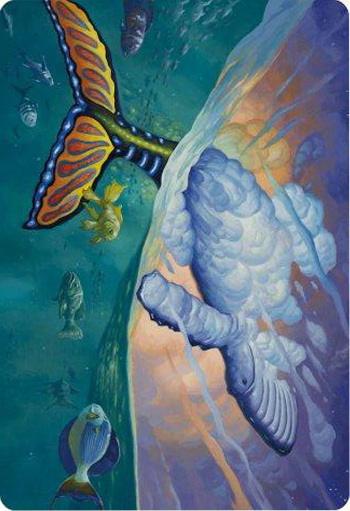 Dreamtide Whale Art Card [Modern Horizons 3 Art Series] | Gaming Infinity