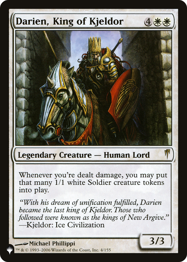 Darien, King of Kjeldor [The List] | Gaming Infinity