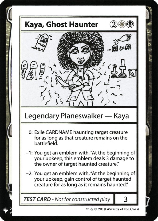 Kaya, Ghost Haunter [Mystery Booster Playtest Cards] | Gaming Infinity