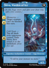 Jill, Shiva's Dominant // Shiva, Warden of Ice (Extended Art) [FINAL FANTASY] | Gaming Infinity