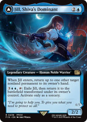 Jill, Shiva's Dominant // Shiva, Warden of Ice (Extended Art) [FINAL FANTASY] | Gaming Infinity