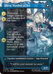 Jill, Shiva's Dominant // Shiva, Warden of Ice (Borderless) [FINAL FANTASY] | Gaming Infinity