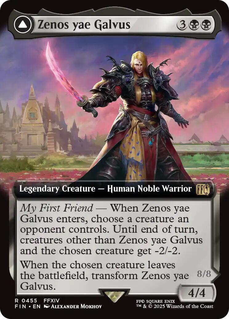 Zenos yae Galvus // Shinryu, Transcendent Rival (Extended Art) [FINAL FANTASY] | Gaming Infinity