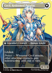 Cecil, Dark Knight // Cecil, Redeemed Paladin (Borderless) (Surge Foil) [FINAL FANTASY] | Gaming Infinity
