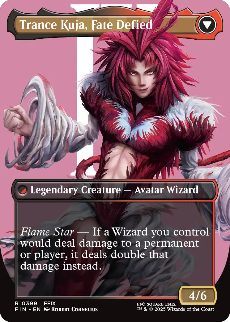 Kuja, Genome Sorcerer // Trance Kuja, Fate Defied (Borderless) [FINAL FANTASY] | Gaming Infinity