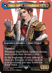 Emet-Selch, Unsundered // Hades, Sorcerer of Eld (Borderless) (Surge Foil) [FINAL FANTASY] | Gaming Infinity