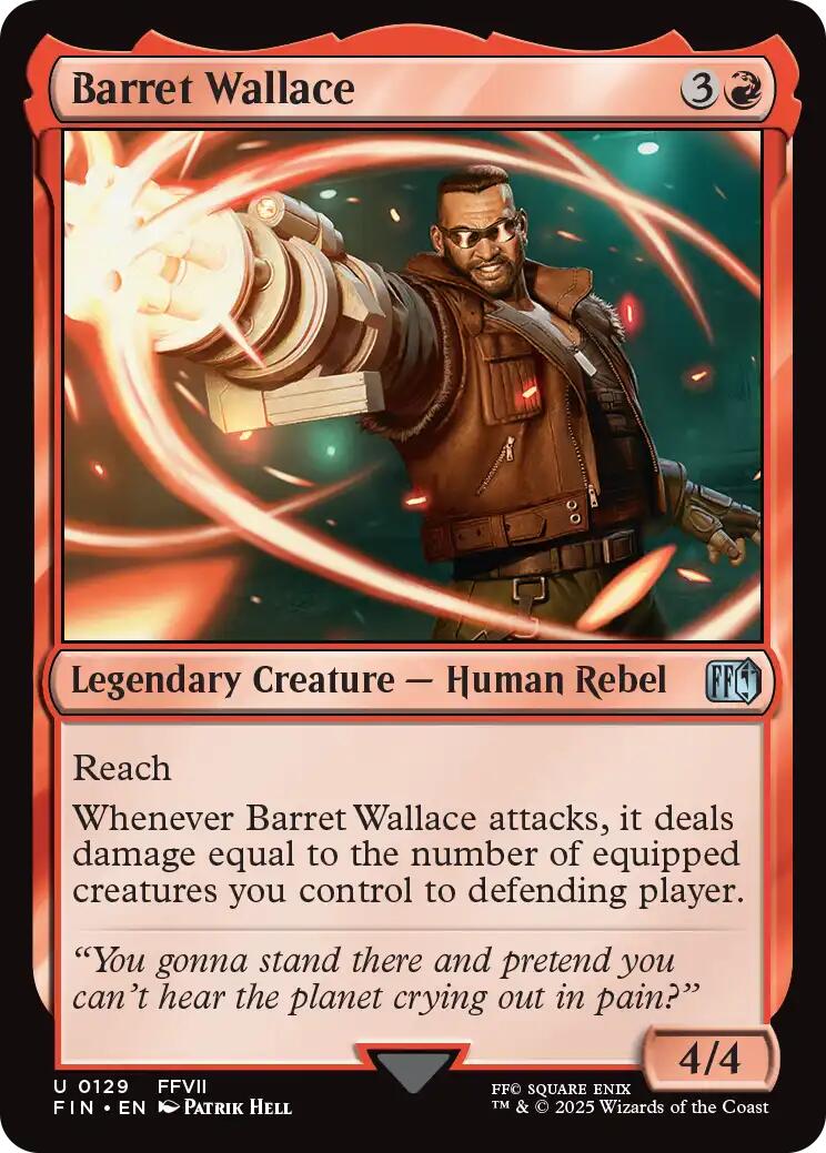 Barret Wallace [FINAL FANTASY] | Gaming Infinity