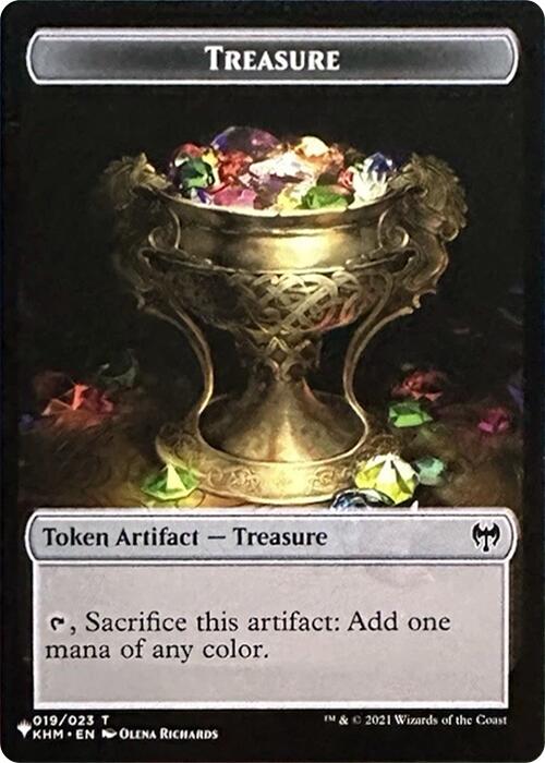 Treasure // Egg Double-Sided Token [Secret Lair Drop Series] | Gaming Infinity
