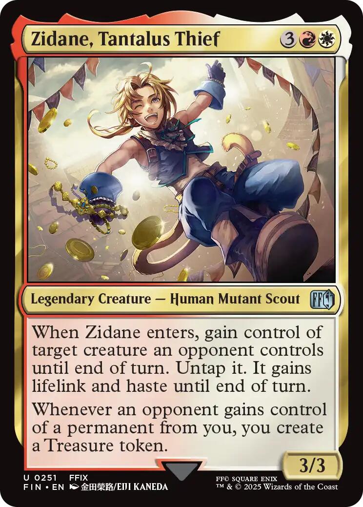 Zidane, Tantalus Thief [FINAL FANTASY] | Gaming Infinity