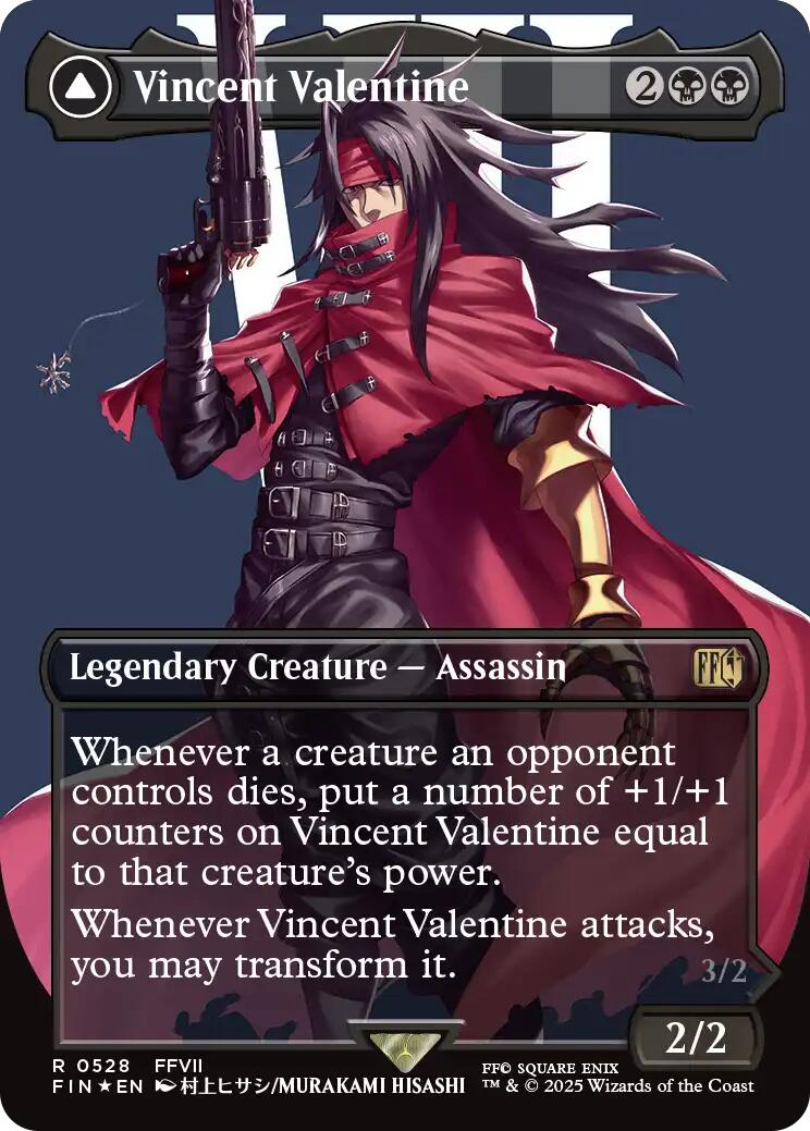 Vincent Valentine // Galian Beast (Borderless) (Surge Foil) [FINAL FANTASY] | Gaming Infinity