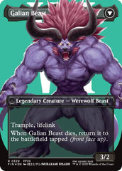Vincent Valentine // Galian Beast (Borderless) (Surge Foil) [FINAL FANTASY] | Gaming Infinity