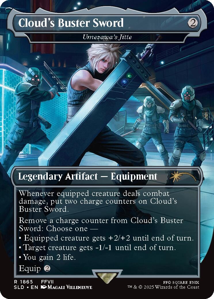 Cloud's Buster Sword - Umezawa's Jitte [Secret Lair Drop Series] | Gaming Infinity
