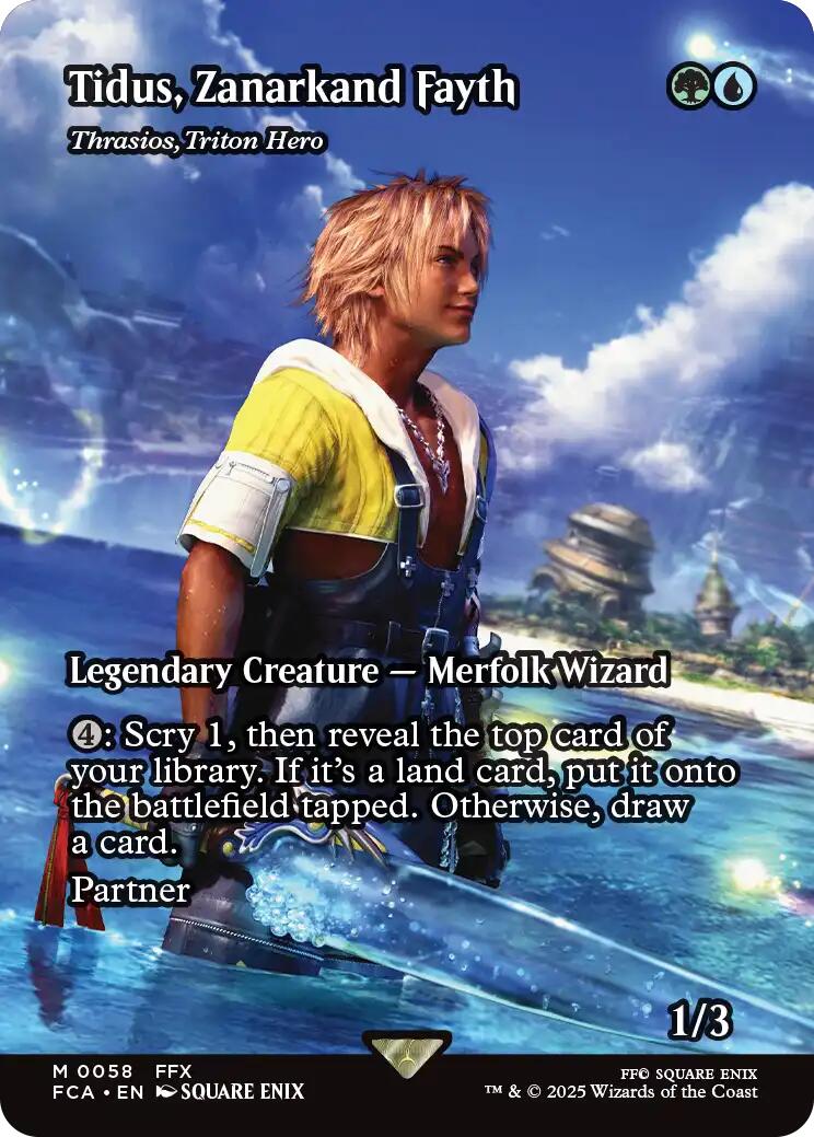 Tidus, Zanarkand Fayth - Thrasios, Triton Hero (Showcase) [FINAL FANTASY : Through the Ages] | Gaming Infinity