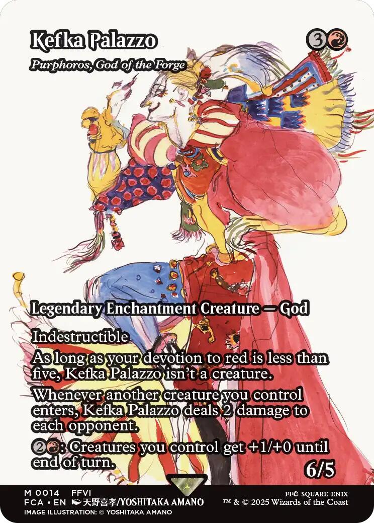 Kefka Palazzo - Purphoros, God of the Forge (Showcase) [FINAL FANTASY : Through the Ages] | Gaming Infinity