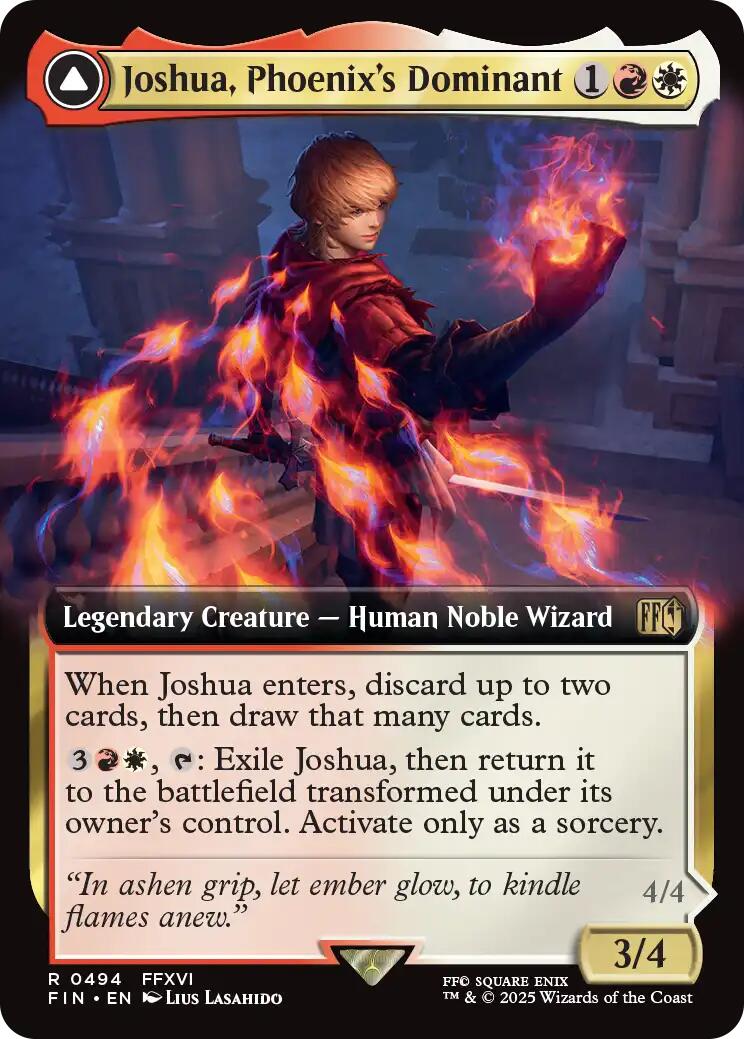 Joshua, Phoenix's Dominant (Extended Art) [FINAL FANTASY] | Gaming Infinity