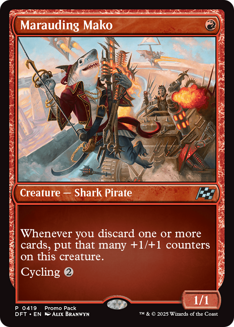 Marauding Mako [Aetherdrift Promos] | Gaming Infinity