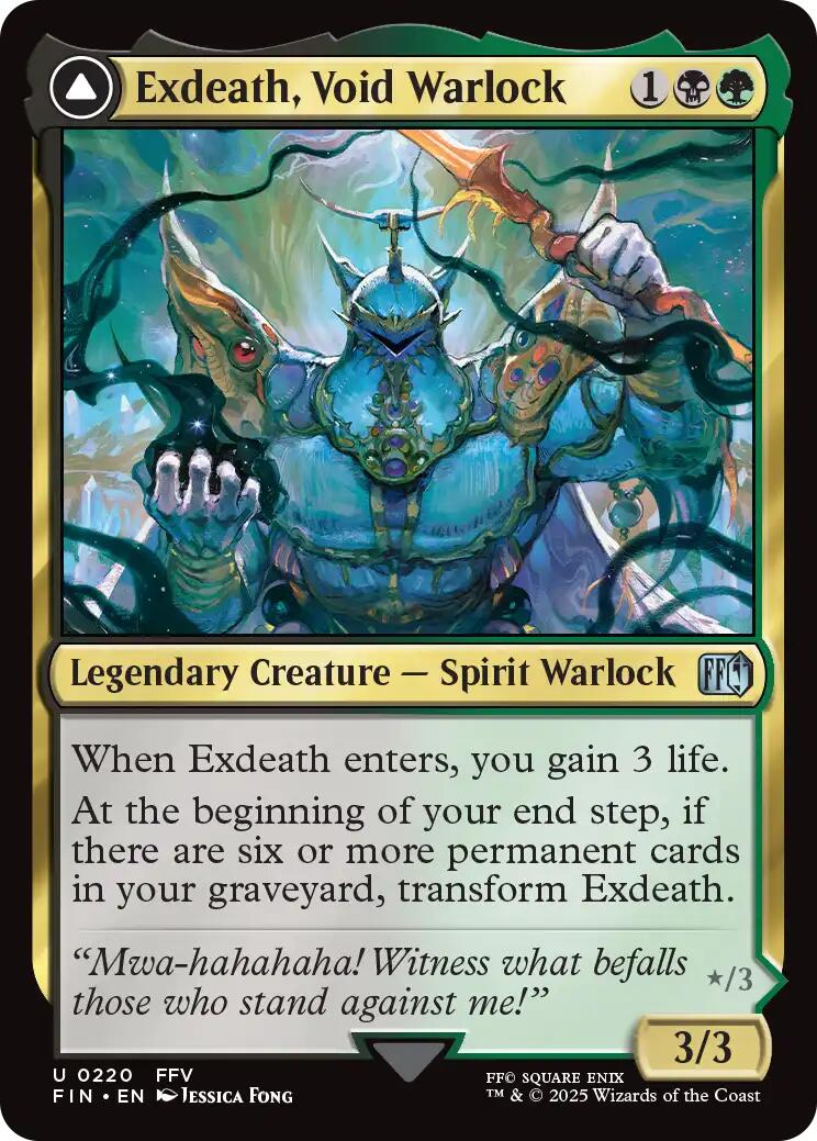 Exdeath, Void Warlock // Neo Exdeath, Dimension's End [FINAL FANTASY] | Gaming Infinity