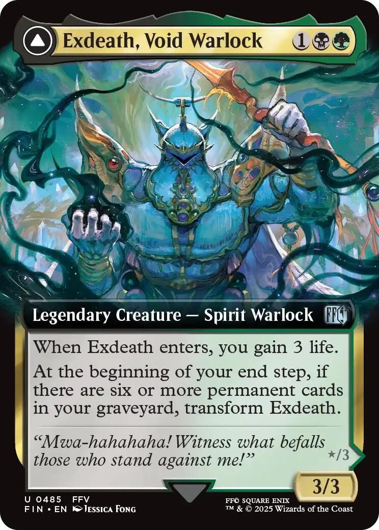 Exdeath, Void Warlock // Neo Exdeath, Dimension's End (Extended Art) [FINAL FANTASY] | Gaming Infinity